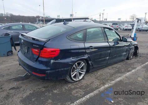 2016 BMW 328I Gran Turismo xDrive z USA, uszkodzony, nr VIN WBA8Z5C56GG500157
